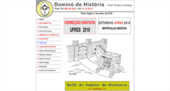 Desktop Screenshot of dominodehistoria.pro.br
