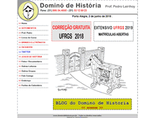 Tablet Screenshot of dominodehistoria.pro.br